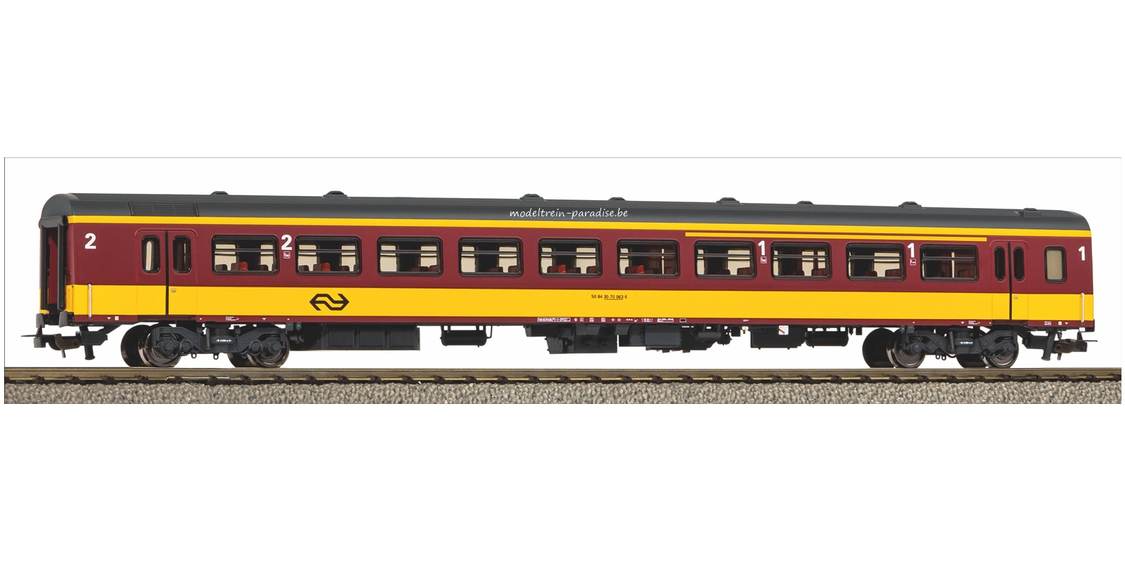 97644 ... NS/NMBS .. Personenwagen/Bagage .. tp IV .. 2e kl