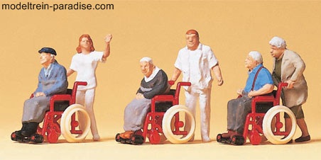 10479 ... Passanten in rolstoelen