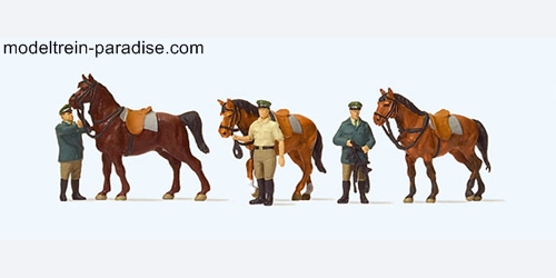 10583 ... Duitse politie met paarden