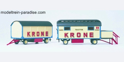 21052 ... Damestoiletten en baggagewagen 'Krone'