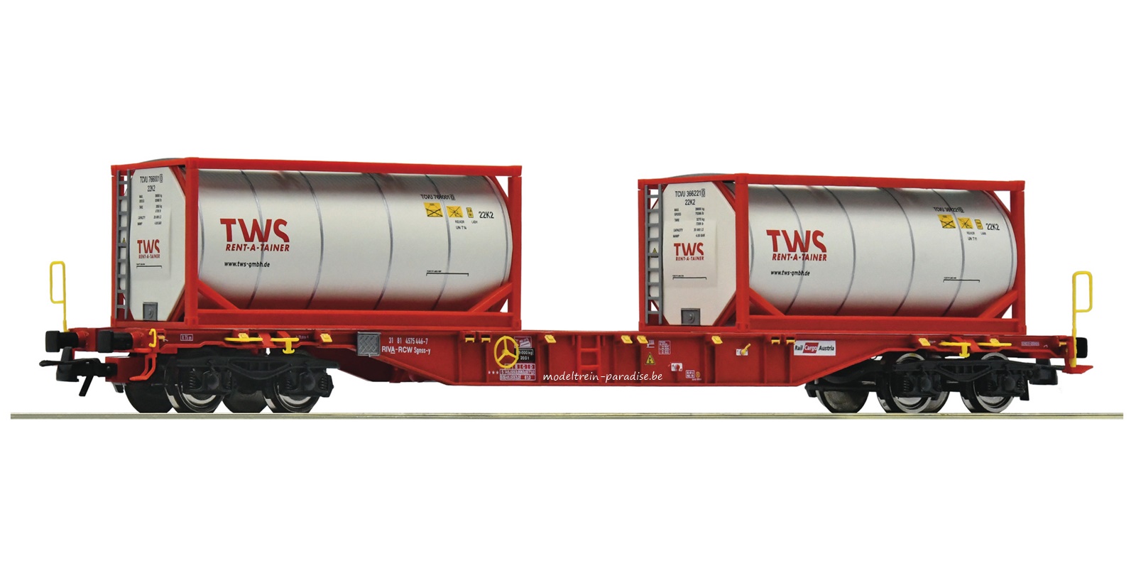 6600077 ... ÖBB/RCW … Containerdraagw.+TWS Tankcont … tp VI