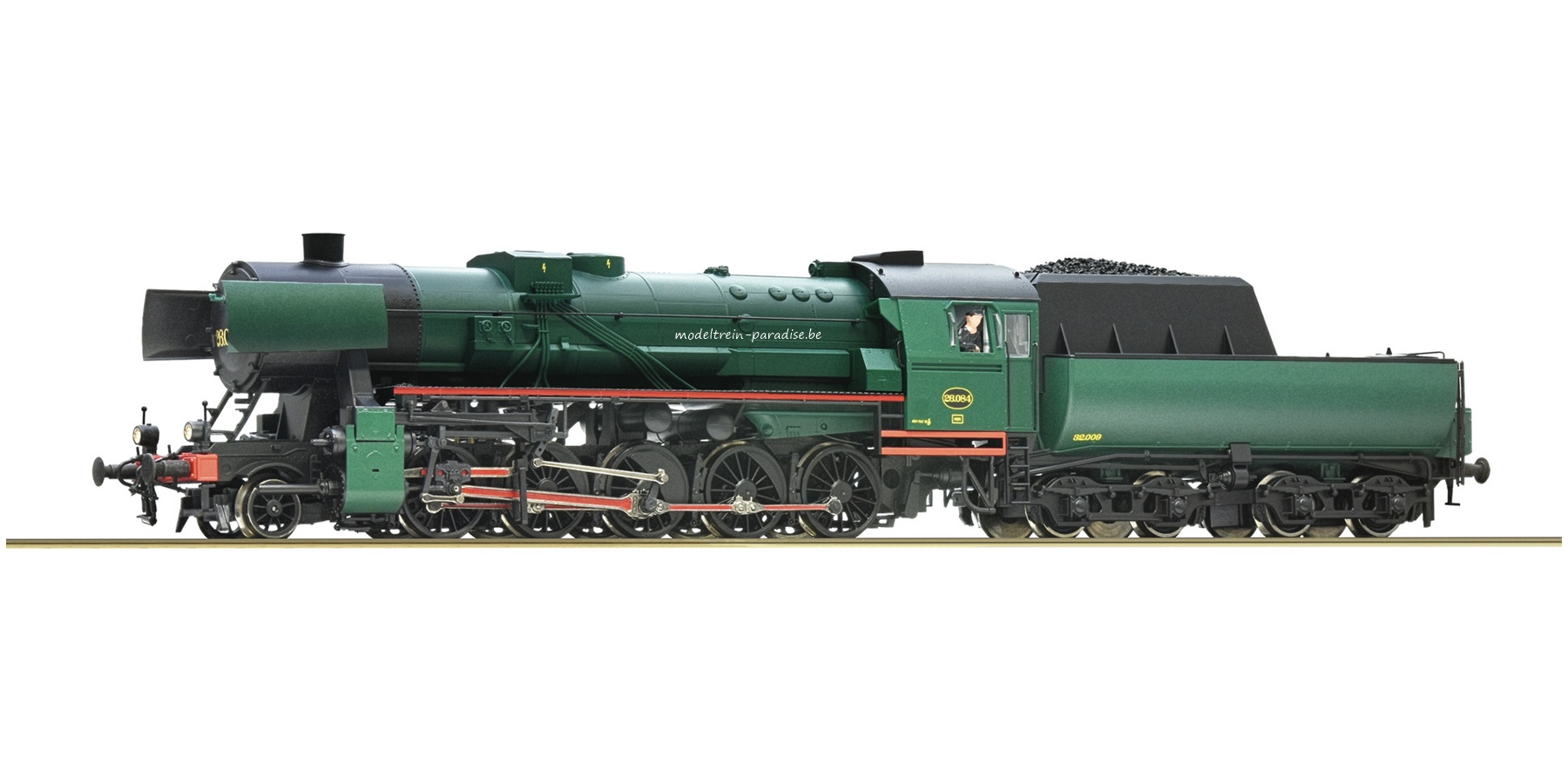 78044 ... NMBS … Stoomloc 26.084  … tp III .. AC/SND
