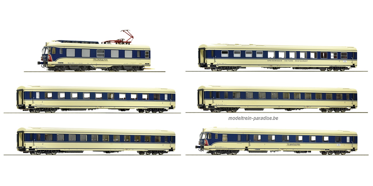 73057 ... ÖBB .. 6-del. stel Rh 4010.04 ,,Transalpin'' … tp IV