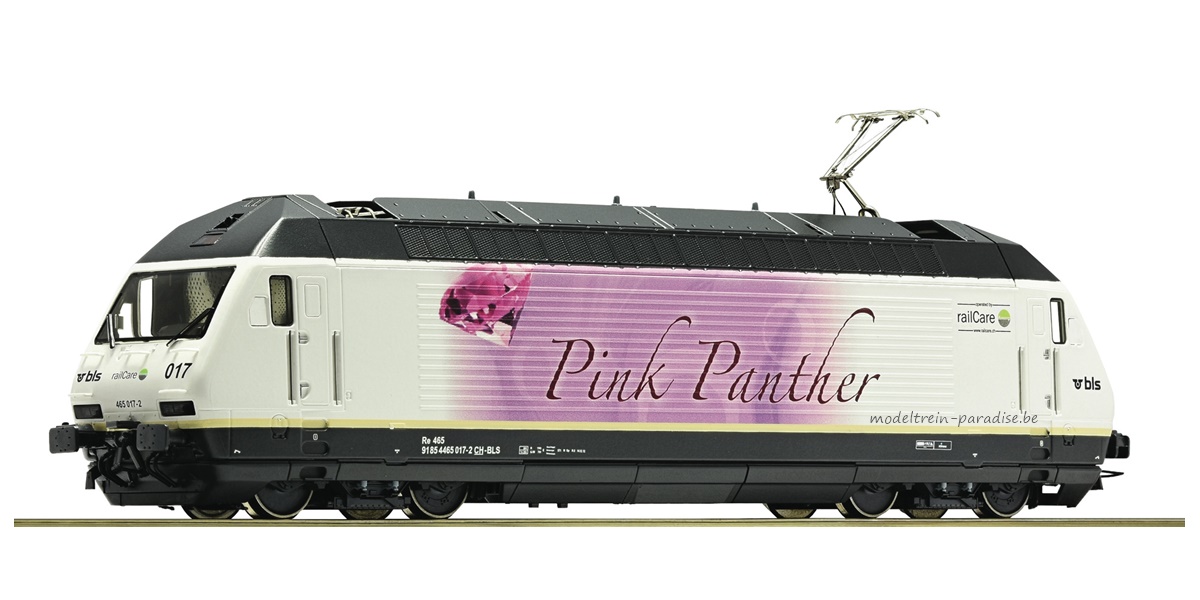73274 ... BLS .. E-loc Re 465 017-2  "Pink Panther" .. tp VI