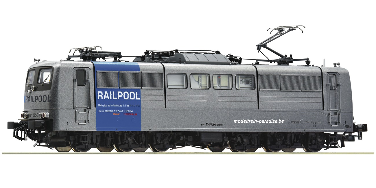 73406 ... DB .. E-loc 151 062-7  "Railpool" ... tp VI