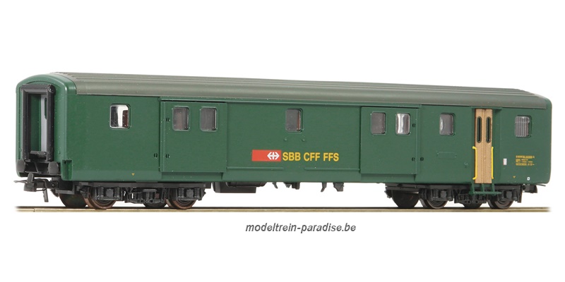 74574 ... SBB .. Sneltreinbagagerijtuig .. EW II ... tp V