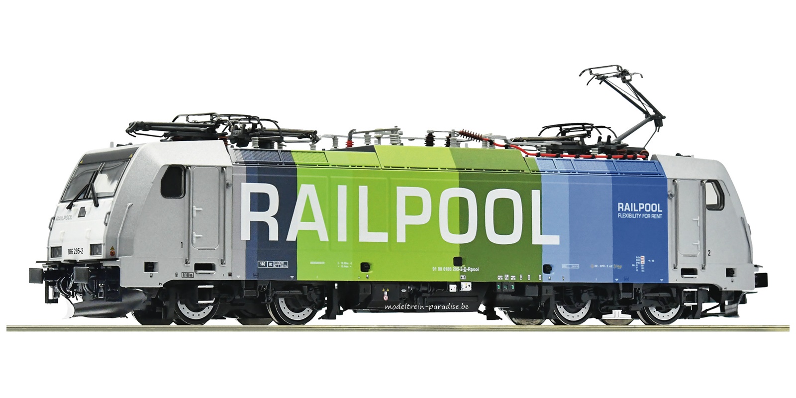 7520011 ... Railpool ... E-loc Br 186 295-2 ... tp VI .. AC/SND