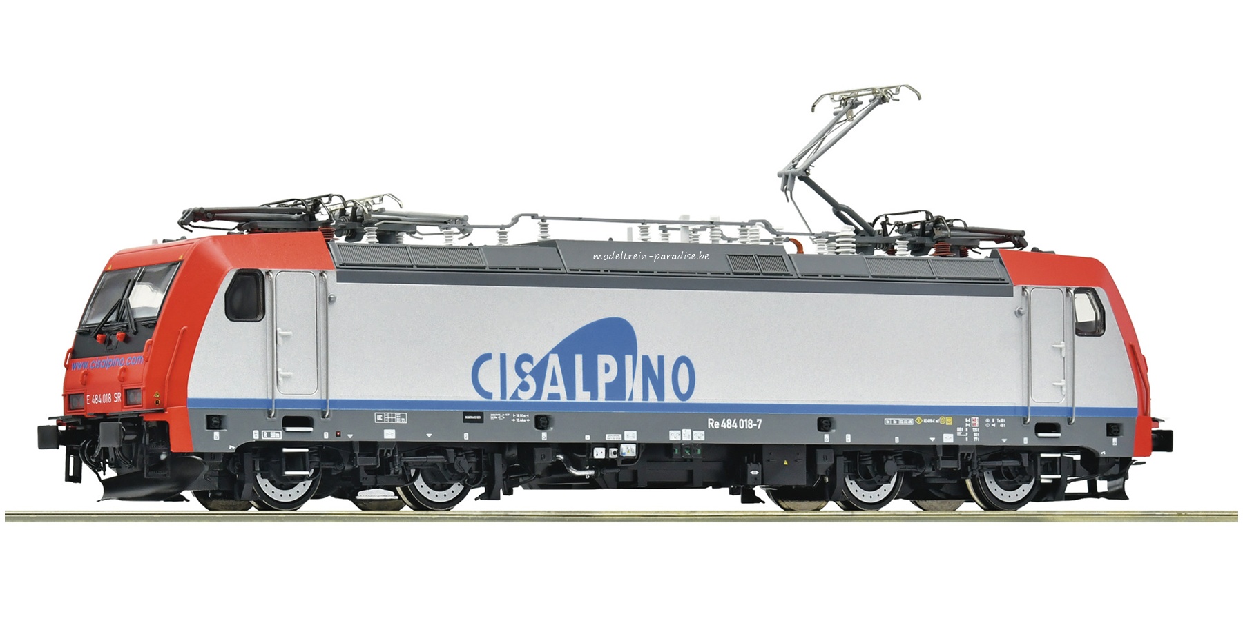 7510031 ... SBB .. E-loc Re 484 "Cisalpino" .. tp VI .. DC/SND