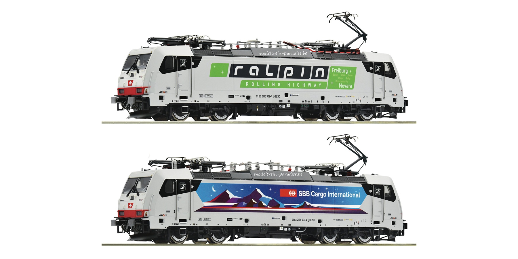 7510035 ... SBB ... E-loc 186 909-4 "RAlpin" .. tp VI .. DC/SND