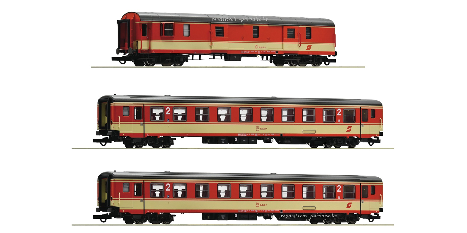 74052 ... ÖBB … 3 delige Set 2: Eilzug „E 712“ .. tp IV