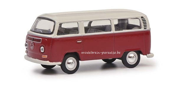 20303 ... VW T2 .. Rood/Wit
