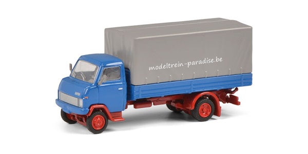 26489 ... Hanomag F55 Prit/Zeildoek, blauw