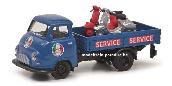 26614 ... Hanomag Koerierdienst Vespa + 2 Vespa's