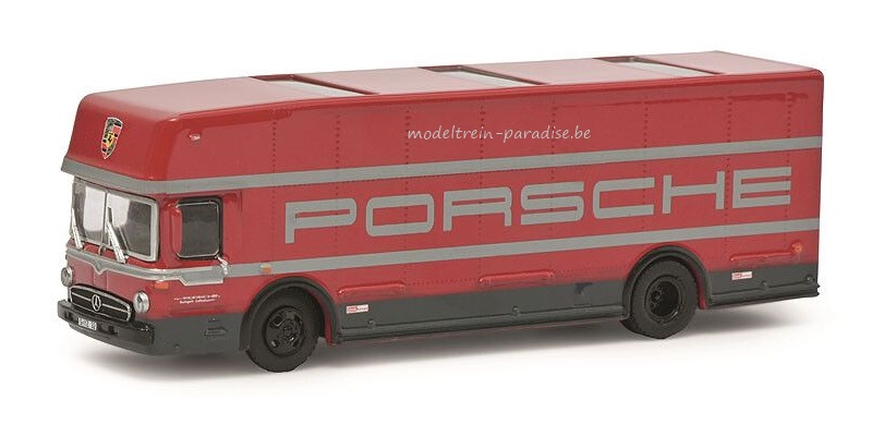 26680 ... MB O317 race transporter .. Porsche