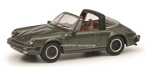 26703 ... Porsche 911 Carrera 3.2 Targa .. Groen