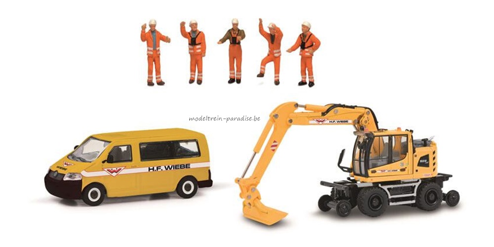 26714 ... MHI VW T5 + Liebherr A922 + 5 figuren Wiebe