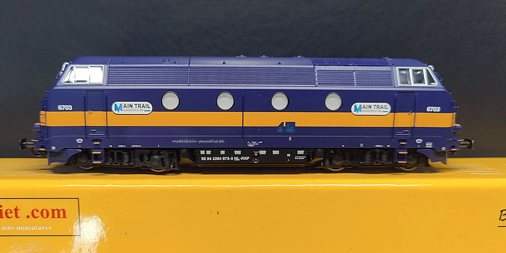 9127.01 .. MTL .. Dieselloc 6703 ,,MTL -NL''.. tp VI .. DC