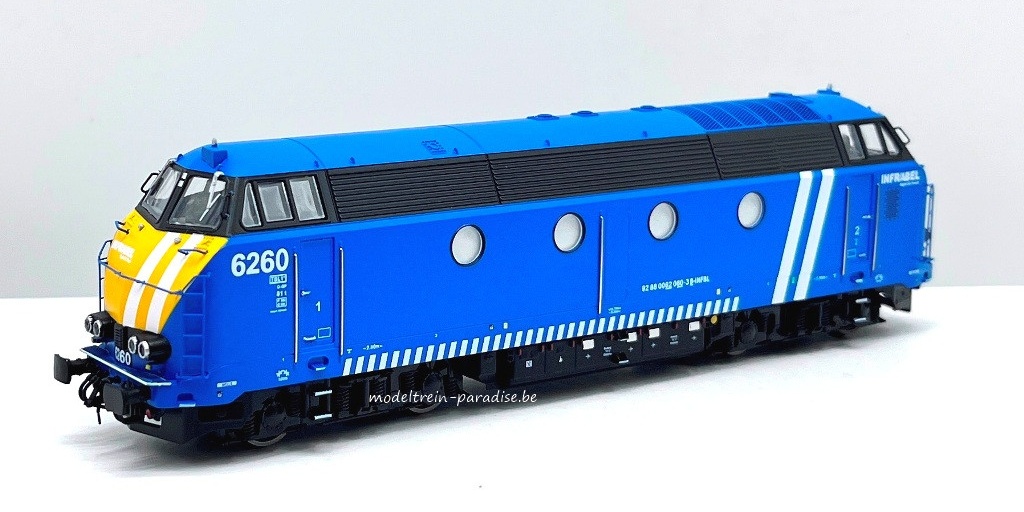 9130.01 ... SNCB .. Dieselloc 6260 ... Infrabel Melle ... DC