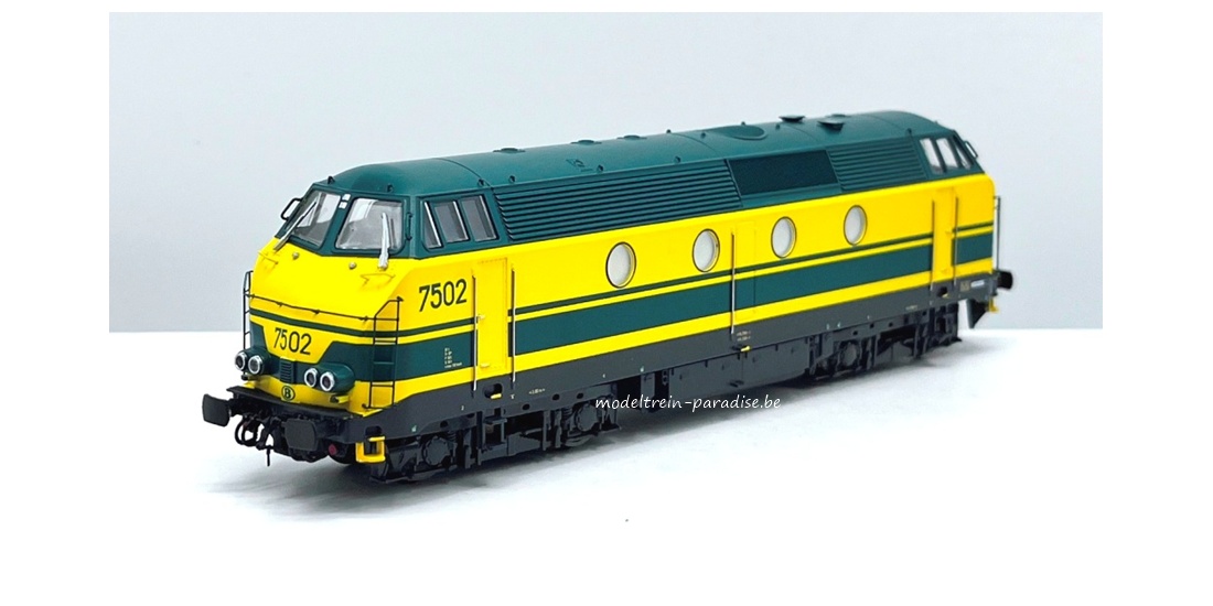 9406.02 ... SNCB .. Dieselloc 7505 ..  Antwerpen Dam … CC dig