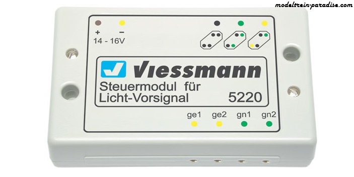 5220 ... Stuurmodule voor licht voorseinen